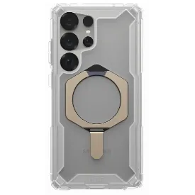 Чехол UAG Plasma XTE с MagSafe для Samsung Galaxy S25 Ultra, Clear/Titanium, прозрачный/титан